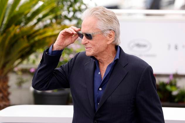 Internationale Filmfestspiele von Cannes - Photocall zur Goldenen Ehrenpalme für Michael Douglas Michael Douglas beim Photocall anlässlich der Verleihung der Goldenen Ehrenpalme für sein Lebenswerk auf dem Festival de Cannes 2023 76. Internationale Filmfestspiele von Cannes am Palais des Festivals. Cannes, 16.05.2023