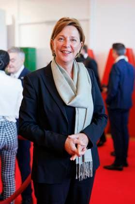 Politikerin Yvonne Gebauer (FDP) bei der Verleihung des Staatspreises des Landes NRW an Bundeskanzlerin a. D. Dr. Angela Merkel in der Flora. Köln, 16.05.2023 NRW Deutschland Copyright: xChristophxHardtx