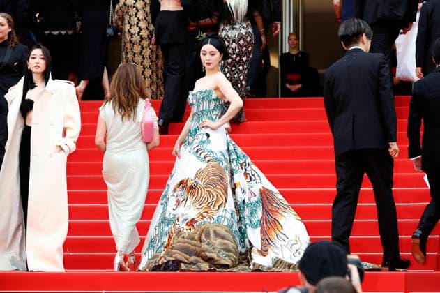 Fan Bingbing bei der Opening Ceremony mit der Premiere des Kinofilms Jeanne du Barry auf dem Festival de Cannes 2023 76. Internationale Filmfestspiele von Cannes im Palais des Festivals. Cannes, 16.05.2023