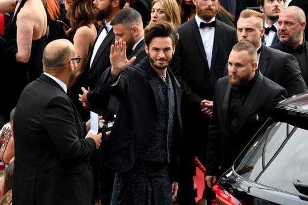 Baptiste Giabiconi - Jeanne du Barry premiere and opening ceremony, 76th Cannes Film Festival, France, Palais des Festivals et des Congres, La Croisette, Cannes FRANCE CELEBRITES : 76eme festival de Cannes - 16 05 2023 