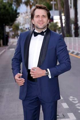 Pierre Kiwitt beim Spaziergang auf der Promenade de La Croisette auf dem Festival de Cannes 2023 76. Internationale Filmfestspiele von Cannes am Palais des Festivals. Cannes, 16.05.2023