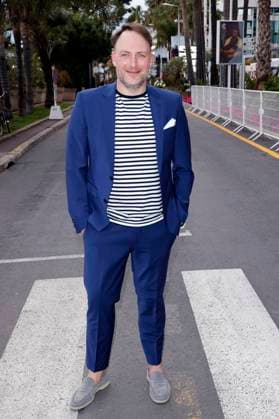 Martin Stange beim Spaziergang auf der Promenade de La Croisette auf dem Festival de Cannes 2023 76. Internationale Filmfestspiele von Cannes am Palais des Festivals. Cannes, 16.05.2023