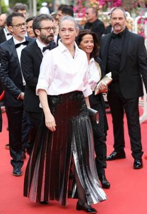 May 16, 2023, Cannes, Cote d Azur, France: FRANCE TELEVISION Chief Executive Officer DELPHINE ERNOTTE CUNCI attends the screening of Jeanne du Barry and Opening Ceremony red carpet for the 76th Annual Cannes Film Festival at Palais des Festivals on May 16, 2023 in Cannes, France Cannes France - ZUMAc179 20230516_zep_c179_283 Copyright: xMickaelxChavetx