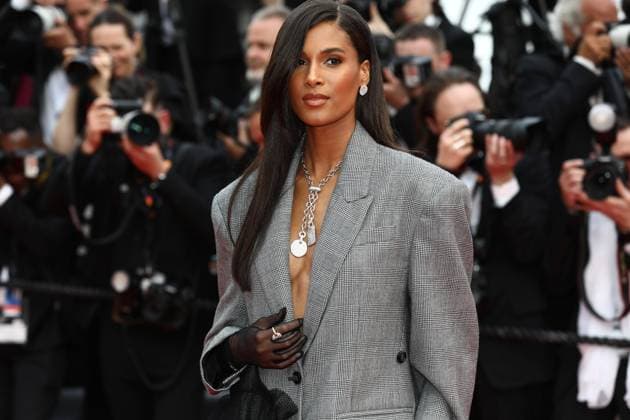 May 16, 2023, Cannes, Cote d Azur, France: CINDY BRUNA attends the screening of Jeanne du Barry and Opening Ceremony red carpet for the 76th Annual Cannes Film Festival at Palais des Festivals on May 16, 2023 in Cannes, France Cannes France - ZUMAc179 20230516_zep_c179_333 Copyright: xMickaelxChavetx