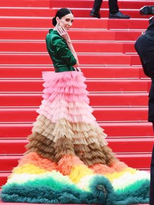 76th Cannes Film Festival 2023, evening 1 - red carpet of the film Jeanne du Barry - opening ceremony. Pictured: Elvira Jain  Copyright: xManuelexMangiarottix xipa-agencyx xPoolxPhotoxEventsx01x IPA_IPA37983091