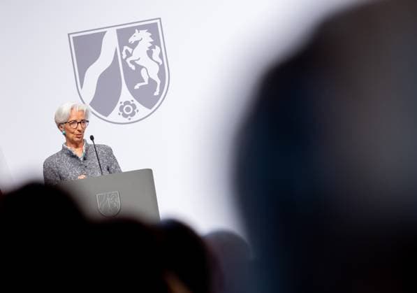 Verleihung Staatspreis an Angela Merkel Bundeskanzlerin a.D. Angela Merkel wird am Dienstag den 16.05.2023 mit dem Staatspreis NRW geehrt. Überreicht durch Christine Lagarde und Ministerpräsident Hendrik Wüst. Köln Nordrhein-Westfalen Germany