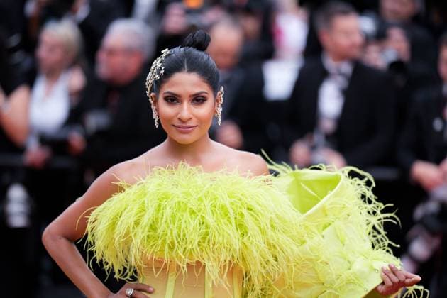 The Jeanne du Barry Film Premiere at the 76th Edition of the Cannes Film Festival Farhana Bodi attends the opening gala night and red carpet event of the movie Jeanne du Barry , during the opening ceremony of the 76th edition of the Cannes Film Festival on May 16 2023, in Cannes, France Cannes Palace of Festivals and Congresses of Cannes Cannes France Copyright: xAlexandraxFechetex ImagoImages_EuroQualif_Rom-v-Bel-AF239