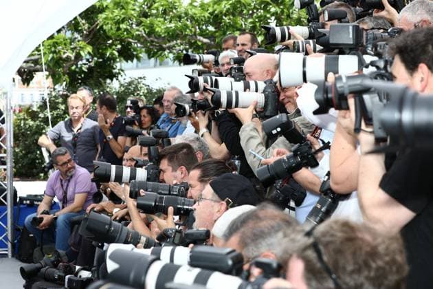 May 17, 2023, Cannes, Cote d Azur, France: Official photographers during the photocall for the Jeanne du Barry during the 76th Annual Cannes Film Festival at Palais des Festivals on May 17, 2023 in Cannes, France Cannes France - ZUMAc179 20230517_zep_c179_008 Copyright: xMickaelxChavetx