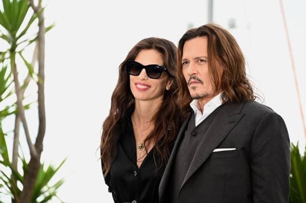 76th Cannes Film Festival 2023, Photocall Film Jeanne Du Barry. Pictured Maiwenn, Johnny Depp  Copyright: xSimonexComix xipa-agency.netx xPoolxPhotoxEventsx01x IPA_IPA37994063