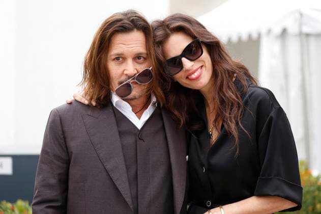 Maiwenn und Johnny Depp beim Photocall zum Kinofilm Jeanne du Barry auf dem Festival de Cannes 2023 76. Internationale Filmfestspiele von Cannes am Palais des Festivals. Cannes, 17.,05.2023