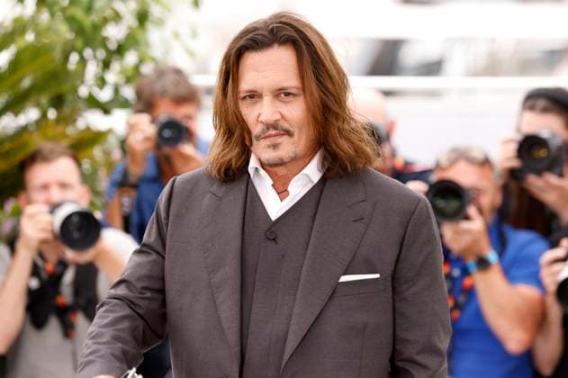 Johnny Depp beim Photocall zum Kinofilm Jeanne du Barry auf dem Festival de Cannes 2023 76. Internationale Filmfestspiele von Cannes am Palais des Festivals. Cannes, 17.05.2023