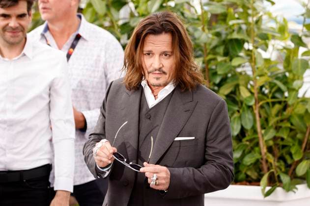 Johnny Depp beim Photocall zum Kinofilm Jeanne du Barry auf dem Festival de Cannes 2023 76. Internationale Filmfestspiele von Cannes am Palais des Festivals. Cannes, 17.05.2023