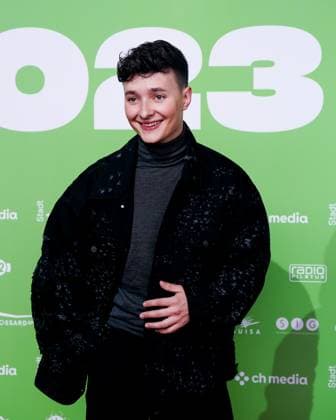 17.05.2023, Zug, Bossard Arena, SWISS MUSIC AWARDS, Sänger Remo Forrer auf dem roten Teppich Zug Bossard Arena Zug Switzerland Copyright: xJustPictures.ch DanielaxPorcellix