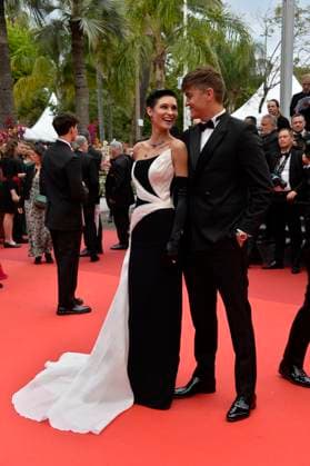 Anja Rubik und Nicolas Krause bei der MONSTER (KAIBUTSU) Premiere 76. Filmfestspiele in Cannes 17.05.2023