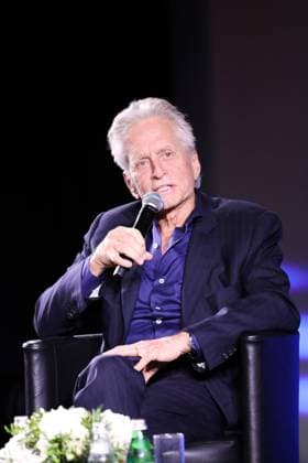 76eme Festival International du Film de Cannes. Masterclass: Michael Douglas. 76th International Cannes Film festival. Masterclass with Michael Douglas 292015 2023-05-17 Cannes France Douglas, Michael  Copyright: xIvankaxVoisinx xStarfacex STAR_292015_007