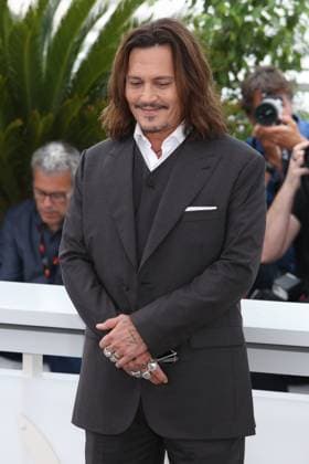 76e Festival International du Film de Cannes. Photocall du film Jeanne du Barry . 76th Cannes Film Festival. Photocall with cast of the film Jeanne du Barry . Johnny Depp. 292023 2023-05-17 Cannes France  Copyright: xIsabellexVautierx xStarfacex STAR_292023_077