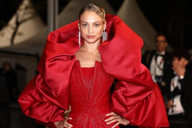 May 17, 2023, Cannes, Cote d Azur, France: ROSE BERTRAM attends the screening of Homecoming during the 76th Annual Cannes Film Festival at Palais des Festivals on May 17, 2023 in Cannes, France Cannes France - ZUMAc179 20230517_zep_c179_216 Copyright: xMickaelxChavetx