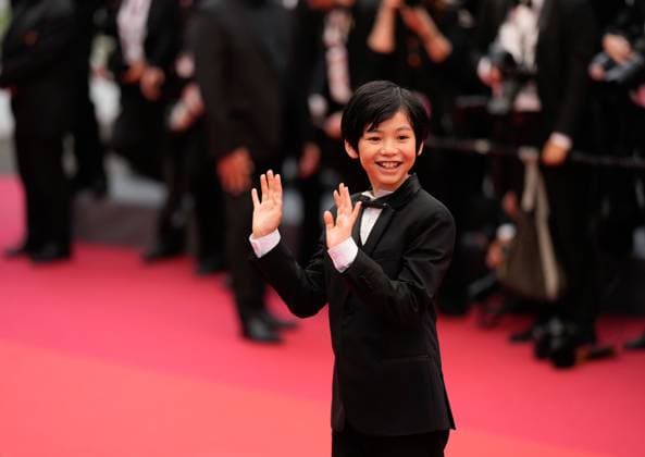 The Kaibutsu (Monster) Movie Premiere at the 76th Edition of the Cannes Film Festival Hinata Hiiragi attends the movie premiere and red carpet event for the movie Kaibutsu (Monster), which is in competition for the Palme d Or, during the 76th edition of the Cannes Film Festival on May 17 2023, in Cannes, France Cannes Palace of Festivals and Congresses of Cannes Cannes France Copyright: xAlexandraxFechetex _ADR0226