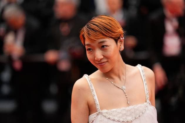 The Kaibutsu (Monster) Movie Premiere at the 76th Edition of the Cannes Film Festival Sakura Ando attends the movie premiere and red carpet event for the movie Kaibutsu (Monster), which is in competition for the Palme d Or, during the 76th edition of the Cannes Film Festival on May 17 2023, in Cannes, France Cannes Palace of Festivals and Congresses of Cannes Cannes France Copyright: xAlexandraxFechetex _ADR0239