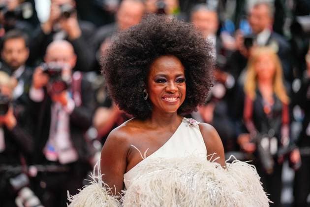 The Kaibutsu (Monster) Movie Premiere at the 76th Edition of the Cannes Film Festival Viola Davis attends the movie premiere and red carpet event for the movie Kaibutsu (Monster), which is in competition for the Palme d Or, during the 76th edition of the Cannes Film Festival on May 17 2023, in Cannes, France Cannes Palace of Festivals and Congresses of Cannes Cannes France Copyright: xAlexandraxFechetex _ADR9549