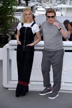 76th Cannes Film Festival 2023, Photocall film Rosalie . Pictured: Nadia Tereszkiewicz, Benoit Magimel  Copyright: xAlbertoxTerenghi PoolxPhotoxEvenx xPoolxPhotoxEventsx01x IPA_IPA38017369