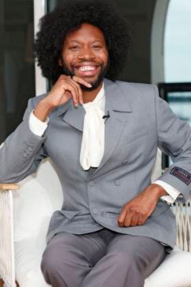 Jeremy O. Harris beim Kering Women in Motion Talk auf dem Festival de Cannes 20223 76. Internationale Filmfestspiele von Cannes im Majestic Hotel. Cannes, 18.05.2023