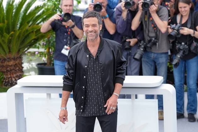 Romain Duris CELEBRITES : 76 eme festival de Cannes - Photocall du film Le regne animal - Cannes - 18 05 2023 NorbertScanella Panoramic 