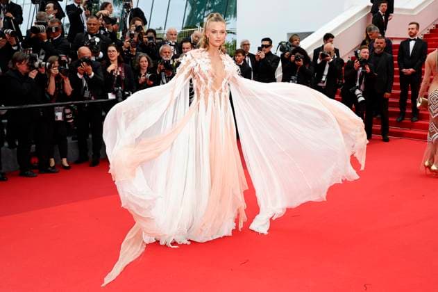 Lilly Krug bei der Premiere des Kinofilms Indiana Jones and the Dial of Destiny Indiana Jones und das Rad des Schicksals auf dem Festival de Cannes 2023 76. Internationale Filmfestspiele von Cannes im Palais des Festivals. Cannes, 18.05.2023