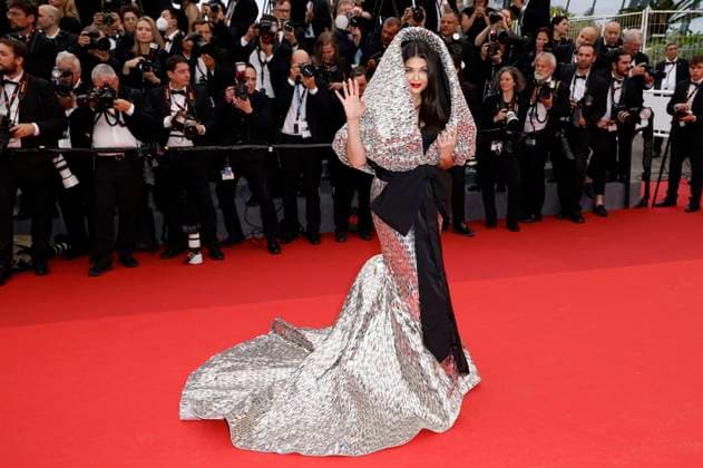 Aishwarya Rai bei der Premiere des Kinofilms Indiana Jones and the Dial of Destiny Indiana Jones und das Rad des Schicksals auf dem Festival de Cannes 2023 76. Internationale Filmfestspiele von Cannes im Palais des Festivals. Cannes, 18.05.2023