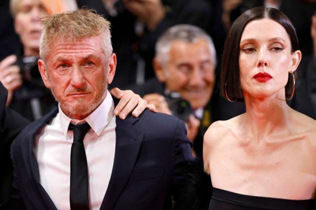 Sean Penn und Raquel Nave bei der Premiere des Kinofilms Black Flies auf dem Festival de Cannes 2023 76. Internationale Filmfestspiele von Cannes im Palais des Festivals. Cannes, 18.05.2023