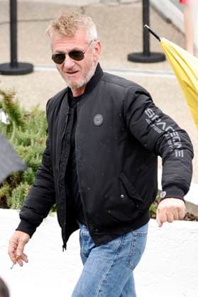 Sean Penn nach dem Photocall zum Kinofilm Black Flies auf dem Festival de Cannes 2023 76. Internationale Filmfestspiele von Cannes am Palais des Festivals. Cannes, 19.05.2023