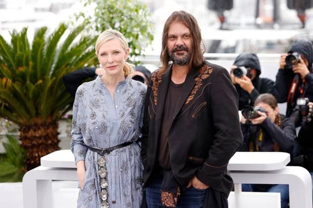 Internationale Filmfestspiele von Cannes, New Boy Photocall Cate Blanchett und Warwick Thornton beim Photocall zum Kinofilm The New Boy auf dem Festival de Cannes 2023 76. Internationale Filmfestspiele von Cannes am Palais des Festivals. Cannes, 19.05.2023