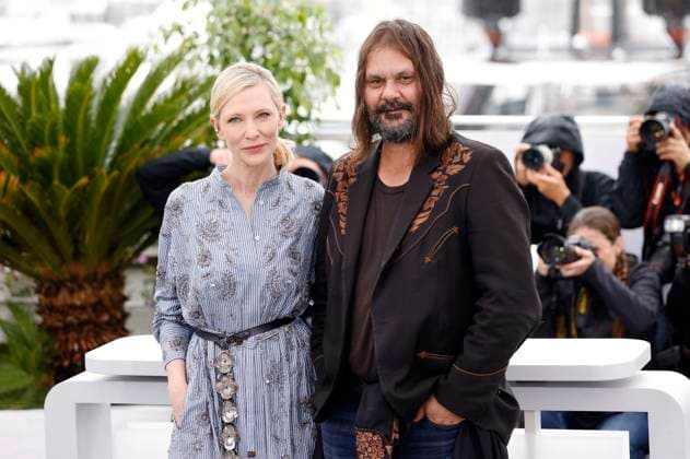 Internationale Filmfestspiele von Cannes, New Boy Photocall Cate Blanchett und Warwick Thornton beim Photocall zum Kinofilm The New Boy auf dem Festival de Cannes 2023 76. Internationale Filmfestspiele von Cannes am Palais des Festivals. Cannes, 19.05.2023