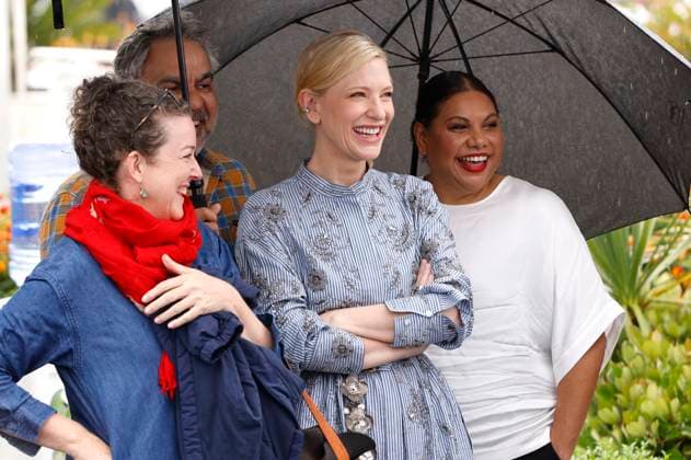 Internationale Filmfestspiele von Cannes, New Boy Photocall Cate Blanchett und Deborah Mailman beim Photocall zum Kinofilm The New Boy auf dem Festival de Cannes 2023 76. Internationale Filmfestspiele von Cannes am Palais des Festivals. Cannes, 19.05.2023