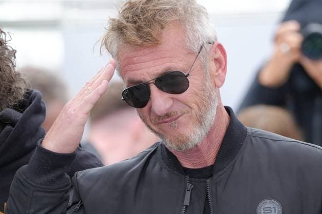 Sean Penn (acteur) CELEBRITES : 76 eme festival de Cannes - Photocall du film Black Flies - Cannes - 19 05 2023 NorbertScanella Panoramic 
