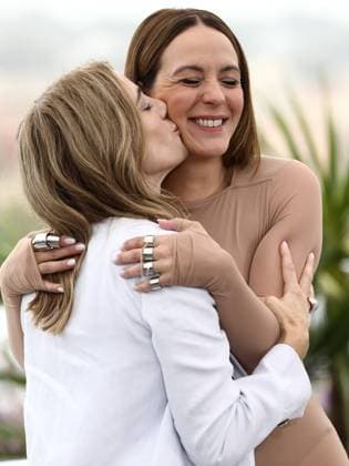 Internationale Filmfestspiele von Cannes, The Nature of Love Photocall May 19, 2023, Cannes, Cote d Azur, France: Producer NANCY GRANT and Director MONIA CHOKRI attend the photocall for The Nature of Love during the 76th Annual Cannes Film Festival at Palais des Festivals on May 19, 2023 in Cannes, France Cannes France - ZUMAc179 20230519_zep_c179_089 Copyright: xMickaelxChavetx