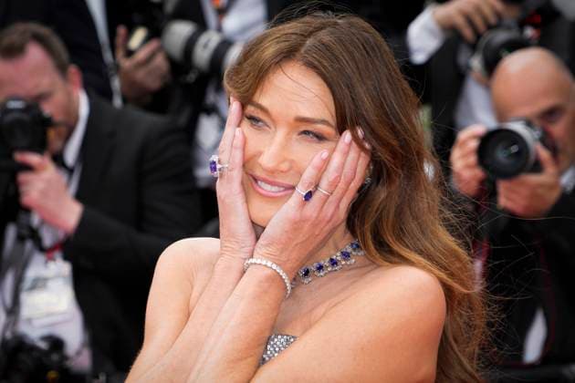 Foto IPP Daniele Cifala™ Cannes 19 05 2023 The Zone Of Interest Red Carpet - The 76th Annual Cannes Film Festival nella foto : Carla Bruni Italy Photo Press - World Copyright