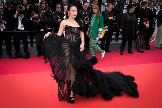 Foto IPP Daniele Cifala™ Cannes 19 05 2023 The Zone Of Interest Red Carpet - The 76th Annual Cannes Film Festival nella foto : Jessica Wang Italy Photo Press - World Copyright
