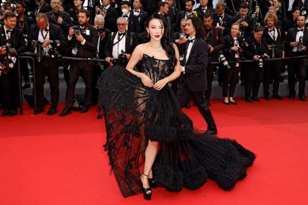 Jessica Wang bei der Premiere des Kinofilms The Zone of Interest auf dem Festival de Cannes 2023 76. Internationale Filmfestspiele von Cannes im Palais des Festivals. Cannes, 19.05.2023
