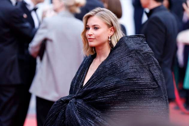 Jeanne Goursaud bei der Premiere des Kinofilms The Zone of Interest auf dem Festival de Cannes 2023 76. Internationale Filmfestspiele von Cannes im Palais des Festivals. Cannes, 19.05.2023