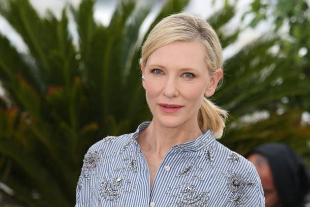 76e Festival International du Film de Cannes. Photocall du film The new boy . 76th Cannes Film Festival. Photocall with cast of the film The new boy . Cate Blanchett. 292143 2023-05-19 Cannes France  Copyright: xIsabellexVautierx xStarfacex STAR_292143_020