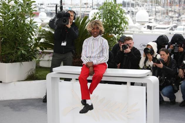 76e Festival International du Film de Cannes. Photocall du film The new boy . 76th Cannes Film Festival. Photocall with cast of the film The new boy . Aswan Reid. 292143 2023-05-19 Cannes France  Copyright: xIsabellexVautierx xStarfacex STAR_292143_030