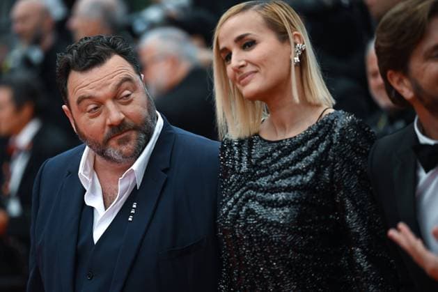 76e Festival International du Film de Cannes. MontÃ e des marches du film The zone of interest . 76e Festival International du film de Cannes. montee des marches du film The Zone of interest - 76th International Cannes Film Festival. red carpet of The Zone of interest - Denis Menochet , Julia Ducournau 292193 2023-05-19 Cannes France  Copyright: xLionelxGuericolas MPPx STAR_292193_040
