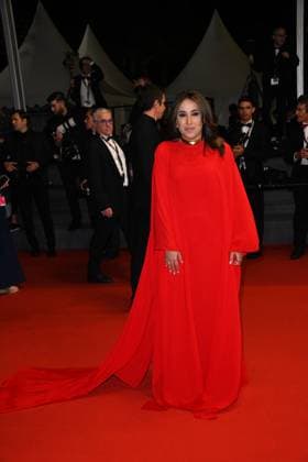 76th Cannes Film Festival 2023, Red Carpet Film Four Daughters. Pictured Jomana Alrashid  Copyright: xManuelexMangiarottix xipa-agencyx xPoolxPhotoxEventsx01x IPA_IPA38060098