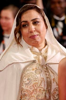 Olfa Hamrouni bei der Premiere des Kinofilms Les filles d Olfa Four Daughters auf dem Festival de Cannes 2023 76. Internationale Filmfestspiele von Cannes im Palais des Festivals. Cannes, 19.05.2023