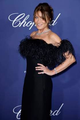Carla Bruni beim Official Trophee Chopard Dinner Photocall im Carlton Beach Club auf dem Festival de Cannes 2023 76. Internationale Filmfestspiele von Cannes am Palais des Festivals. Cannes, 19.05.2023