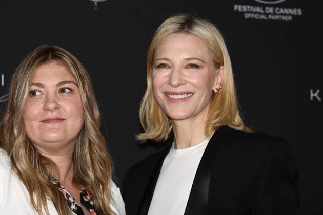May 20, 2023, Cannes, Cote d Azur, France: CATE BLANCHETT and producer COCO FRANCINI attend the Kering Women in Motion Talk during the 76th Annual Cannes Film Festival at Palais des Festivals on May 20, 2023 in Cannes, France Cannes France - ZUMAc179 20230520_zep_c179_050 Copyright: xMickaelxChavetx