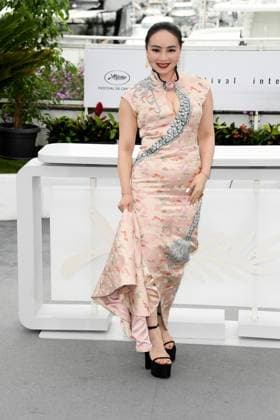 76th Cannes Film Festival 2023, Photocall film He Bian De Cuo Wu (Only The River Flows) . Pictured: Chloe Maayan  Copyright: xAlbertoxTerenghi PoolxPhotoxEvenx xPoolxPhotoxEventsx01x IPA_IPA38067739