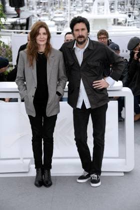 76th Cannes Film Festival 2023, Photocall film Eureka. Pictured: Chiara Mastroianni, Lisandro Alonso  Copyright: xAlbertoxTerenghi PoolxPhotoxEvenx xPoolxPhotoxEventsx01x IPA_IPA38068400