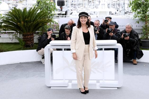 76th Cannes Film Festival 2023, Photocall film Les filles d Olfa (four daughters). Pictured: Hend Sabri  Copyright: xAlbertoxTerenghi PoolxPhotoxEvenx xPoolxPhotoxEventsx01x IPA_IPA38068680